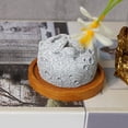 thumbnail image 3 of Quemador de incienso, adornos de escritorio, accesorios, regalos hechos a mano, porta incienso de reflujo Leopardo Moho Gris, 3 of 9