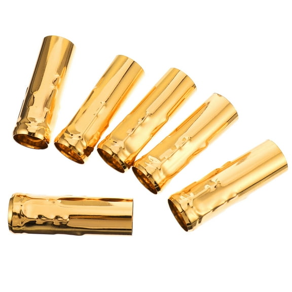 BESTOYARD 6Pcs Premium Iron Candle Light Supplies Covers Perfect for European Style Chandelier Lamps