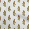 thumbnail image 1 of oneOone Rayon Brown Fabric Block Sewing Craft Projects Fabric Prints By Yard 56 Inch Wide-YK, 1 of 8