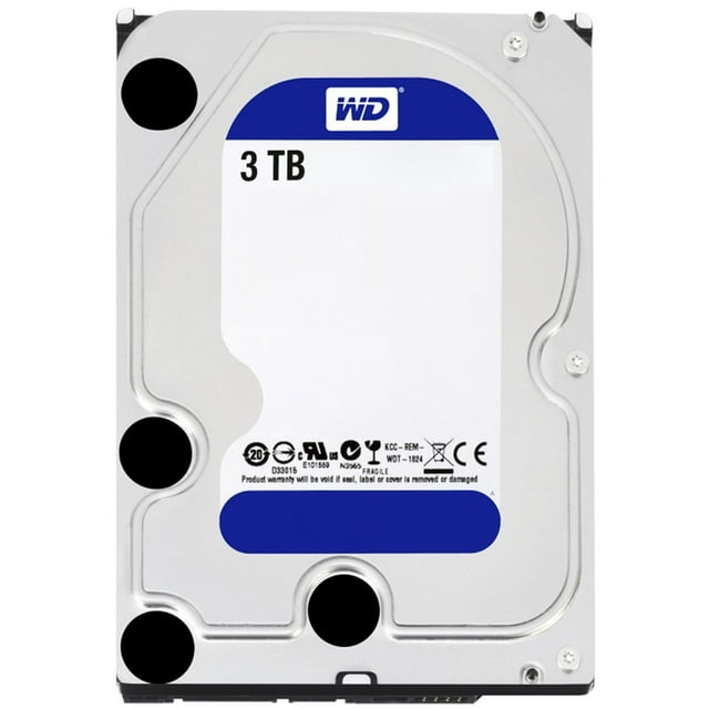 Duro Interno Western Digital 3TB 3.5 5400RPM 64MB SATA3 Reacondicionado