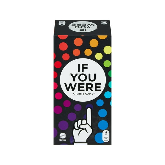 If You Were a Party Game Adult Party Game with Ridiculous Questions and Finger Voting, Mattel