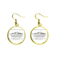 thumbnail image 1 of Transporte Marítimo de pasajeros Ear Dangle Golden Drop Earring Jewelry Mujer Unbranded M, 1 of 3