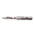 thumbnail image 2 of LHCER Hexagonal Handle Compound Tap Drill Bits,M5 HSS 1/4in Hex Shank Drill & Tap Taper Drill Bits Power Tool Part, 2 of 7