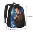 thumbnail image 2 of Doctor Who Backpack, Casual Laptop Backpack for College School, Back To School Gift for Men & Women, Unisex Computer Bag, Fits 15 Inch Notebook, 2 of 9