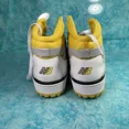 thumbnail image 4 of New Balance 650 White Yellow Men’s Leather High Top Retro Shoes Size 9, 4 of 5