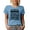 Baby Blue, variant on I'm a Running Mom, Just Like a Normal Mom Except Much Cooler, Marathon Runner Mother, White T-Shirt, Medium