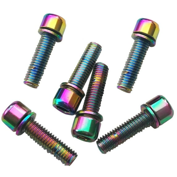 Caliper Screws Disc Brake Carbon Handle Stem Screws - , Five Colors Available , Mtuicolor