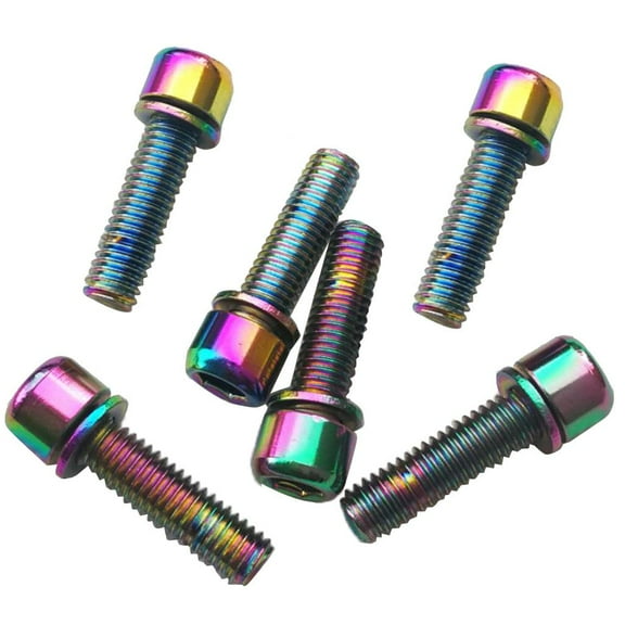 Caliper Screws Disc Brake Carbon Handle Stem Screws - , Five Colors Available , Mtuicolor