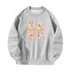 thumbnail image 3 of Sudadera para mujer, ropa de otoño, sudadera con estampado de letras de dibujos animados, sudadera con cuello redondo para mochilero, senderismo y L Yinane sudadera gráfica, 3 of 8