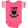 thumbnail image 3 of Inktastic I Love My Bearded Daddy with Beard Silhouette Boys or Girls Baby Bodysuit, 3 of 5