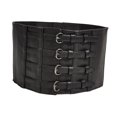 thumbnail image 4 of Stretch Corset Ropa Metal Ajustable Hebilla Bustiers PU Cuero Mujer Elástico Cintura Cinturón para fiesta festiva Traje Vestido de novia Yuyangstore cinturón de vestir, 4 of 8