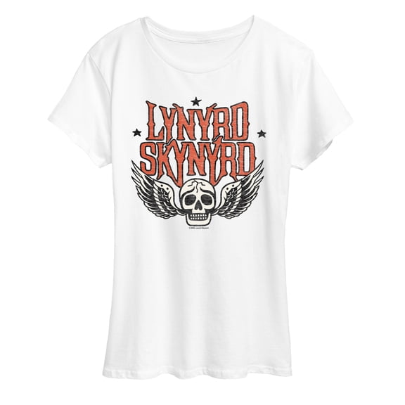 Lynyrd Skynyrd - Skull Wings - Women's Short Sleeve Graphic T-Shirt