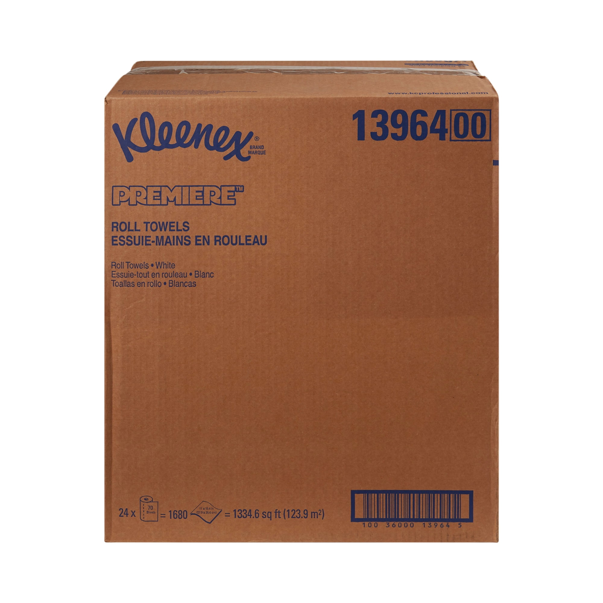 Kleenex Premiere Kitchen Paper Towel, 10-2/5 Inches x 11 Inches, 80 Sheets per Roll, 24 Count