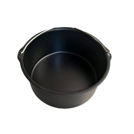 

Famure Baking Tray|Air Fryer Accessories Cake Blue Pizza Tray Household Hard Mold Baking Pan 6/7 Inch