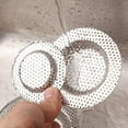 FanSyZe Hair Trap for Shower Drain Kitchen Sink Filter, Sink, Stainless