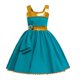 thumbnail image 3 of Disney New Girls Lindo Vestido de Princesa Sirena Rapunzel Bella Sin Mangas Estampado Colorido Lazo Disfraces Niños Vestidos de Algodón, 3 of 5