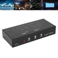 thumbnail image 1 of Speaker Selector Switch with Lossless Transmission Manual Remote Control High Conductivity XLR Sockets Metal Case, 1 of 7