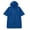 Dark Blue, variant on Kids Uni Hooded Neck 3/4 Sleeve Tops Solid Plain Color Cape Shawl Poncho Style T-Shirts Loose Outwear Tees