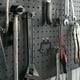 thumbnail image 2 of Gancho de tablero perforado negro, resistente, para pared, de metal, para colgar en la cocina, 2 of 7