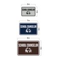 thumbnail image 5 of Classic Framed School Counselor Sign (Blue) - Small, 5 of 5