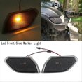 thumbnail image 3 of Smoked Black Led Front Side Marker Light For JL 2018+, 3 of 5