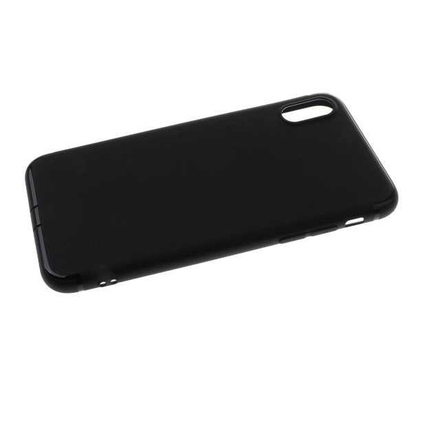 Funda protectora trasera 1 pieza de Cubierta Seguridad de Móvil inteligente - Negro Negro Magideal Funda protectora trasera