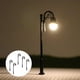 thumbnail image 3 of 5x 1/87 HO Lámpara de Jardín de Paisaje Luces de Poste Led Decoración de Edificios, 3 of 9
