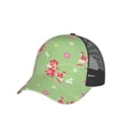 thumbnail image 6 of Lsque Cute Poodle Dog Printed Trucker Hat - Baseball Cap for Men Women - Breathable Mesh Side, Adjustable Fit - for Casual Wear, 6 of 7