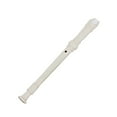 thumbnail image 2 of IRIN ABS Soprano Recorder 8 Holes Baroque Style Recorder Instrument Removable with Finger Rest and Carrying Bag Classroom Wind Instrument White, 2 of 8