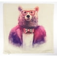 thumbnail image 2 of Bear | Hipster | Pillow Cover | Watercolor | Throw Pillow | Home Decor | Wilderness | Cute Throw Pillows | Best Throw Pillows | Animals, 2 of 3