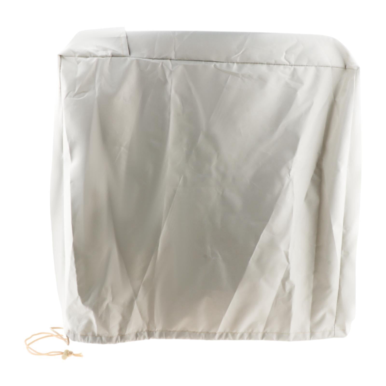 Fzaqwen Retractable Garden Hose Reel Cover Oxford Cloth Cover Water Hose Reel Beige