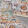 thumbnail image 6 of ARJINCUTE Bohemia Vintage Orange-Red Runner Rugs 2' x 8', Non- Slip Machine Washable, Soft Touch Low Pile Foldable, 6 of 8