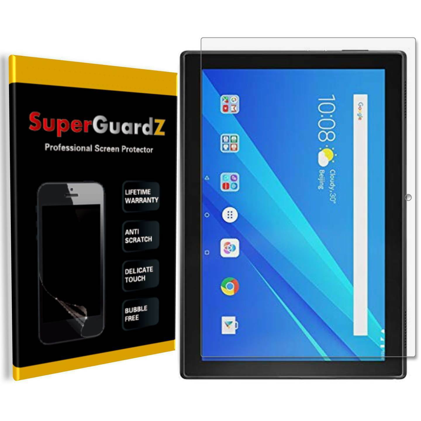 3-PACK BISEN TB-X103F Clear Screen Protector Guard Shield For Lenovo Tab 10 