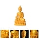 thumbnail image 5 of EeaseMX 1 estatua budista de resina, figura de Buda dorada, escultura auspiciosa para el hogar., 5 of 7
