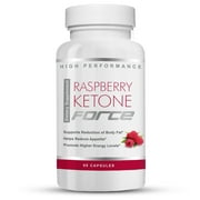 Raspberry Ketone Force - Natural Weight Loss Pills -- Burn Fat - Improve Metabolism - Boost Energy - Reduce Belly Fat - Lose Weight Naturally (60 ct)