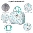 thumbnail image 4 of Lunch Bag Lunch Box for Women Reusable Insulated Lunch Bags,Water-Resistant Vintage Starfish Cooler Lunch Tote Bag, Large Capacity for Work Travel Picnic, 4 of 6