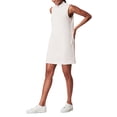 thumbnail image 2 of Lucakuins Vestido sin mangas de verano para mujer Color sólido Sin mangas Medio cuello alto Línea A Vestido suelto con bolsillo Lucakuins  moda, 2 of 7