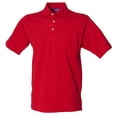 thumbnail image 1 of Henbury - Polo Clásico de manga corta con cuello levantado Modelo Stand Up Collar para hombre/caballero - Verano/ Vacaciones/Deporte (Rojo vintage), 1 of 1