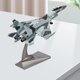 thumbnail image 5 of 1:72, avión de aleación a presión, SU-35 de , modelo realista, juguetes de aviación con soporte de exhibición, avión para , regalo Sunnimix Avión de combate, 5 of 8