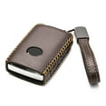 thumbnail image 2 of Vitodeco Leather Remote Key Case Cover Protector Comaptible with Mazda 3, Mazda 6, CX-5, CX-50, CX-3, CX-30, CX-9, CX-90, CX-70, 4-Button, Brown, 2 of 5
