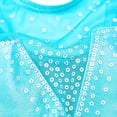 thumbnail image 3 of BAOHULU Girls Long Sleeve Gymnastics Leotards with Shorts Gradient Green Ballet Dancewear, 3 of 6