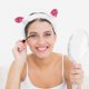 thumbnail image 4 of 2 uds encantadoras diademas hinchadas para mujeres, diademas para el cuidado de la piel de Spa, bonitas diademas de setas para lavarse la cara y desmaquillar, accesorios para el cabello, 4 of 6