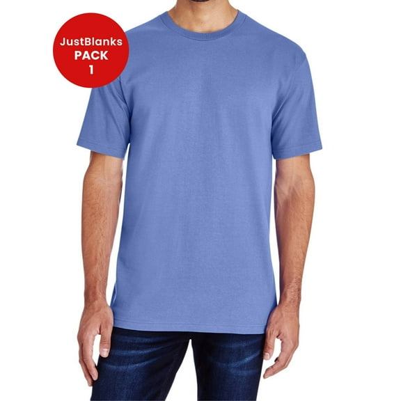 JustBlanks Hammer T Shirt Modern Rib Collar Taped Neck Shoulders for Comfort Durability