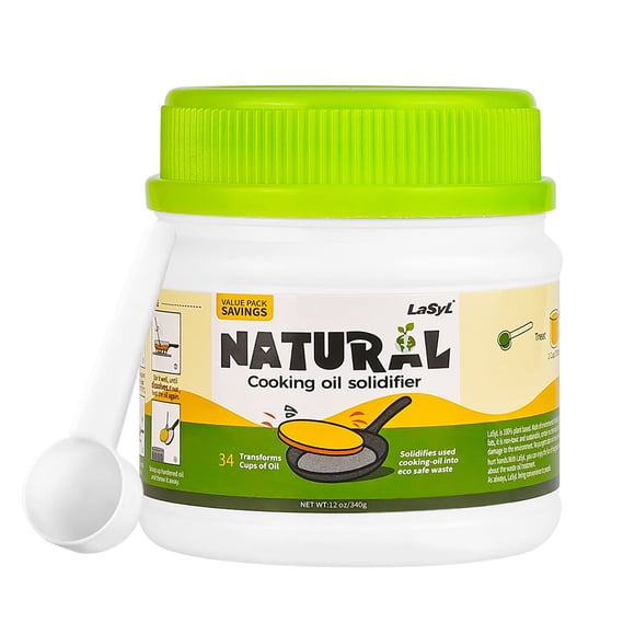 Polvo solidificador de aceite de cocina LaSyL Natural 340g