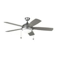 thumbnail image 2 of 5DIW52BKD-Visual Comfort Fan Collection-Monte Carlo Fans-Discus Outdoor-5 Blade Ceiling Fan with Light Kit in Modern Style-52 Inch Wide by 15.4 Inch, 2 of 6
