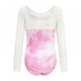 thumbnail image 2 of Girls Long Sleeve Gymnastics Leotards One-Piece Dancewear for 5-12 years Girls, 2 of 8