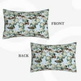 thumbnail image 2 of Lsque Mallard Ducks And Roses Pattern Pillow Case – Soft & Cozy Throw Pillow Cover, Hypoallergenic Cushion Case for Sleeping Women with Envelope Closure-20"x30", 2 of 6