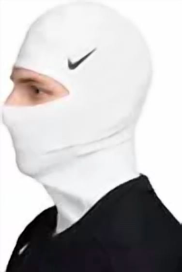 Nike Pro Therma Fit Hyperwarm Hood Ski Mask White