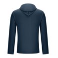 thumbnail image 3 of SHTXOZHI Men's Sun Protection Lightweight Hoodie Performance Long Sleeve Shirt for Hiking Running, 3 of 7
