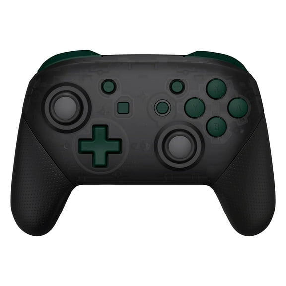 eXtremeRate Racing Green Repair ABXY D-pad ZR ZL L R Keys w/Tools for Nintendo Switch Pro Controller